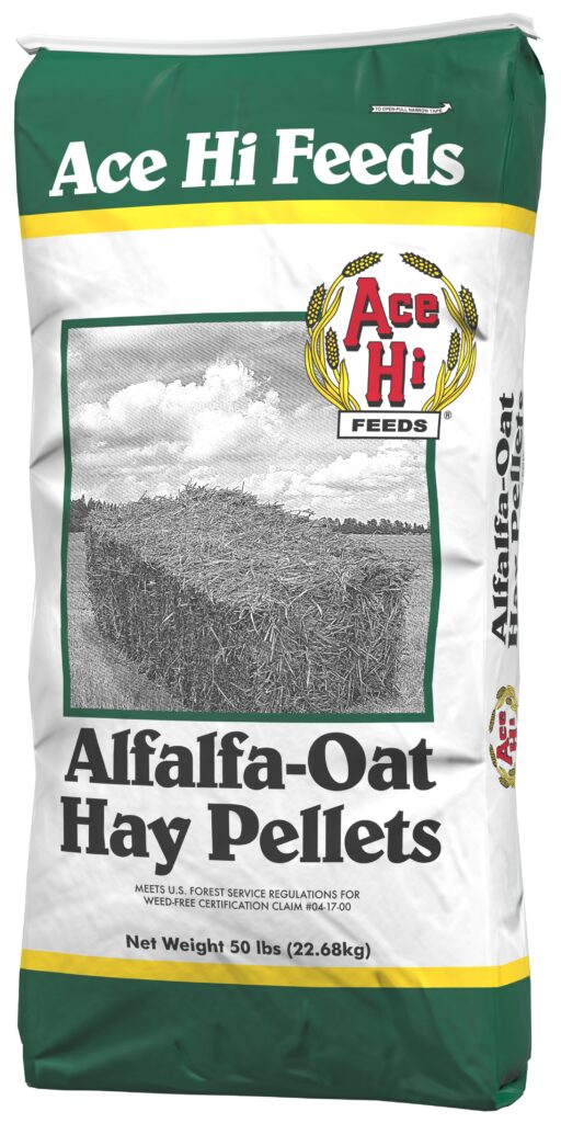 Ace Hi Alfalfa Oat Hay Pellets Ace Hi Alfalfa Oat Hay Pellets - Star Milling Co.